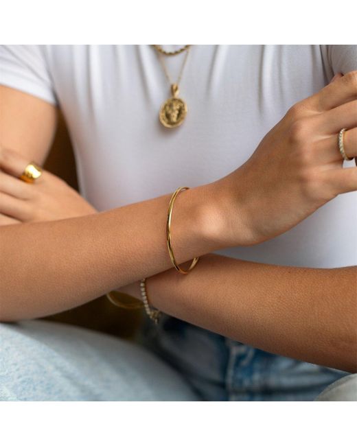 D.Louise Metallic Classic Bangle