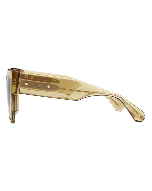 AllSaints Brown All Bibi Square Sunglasses