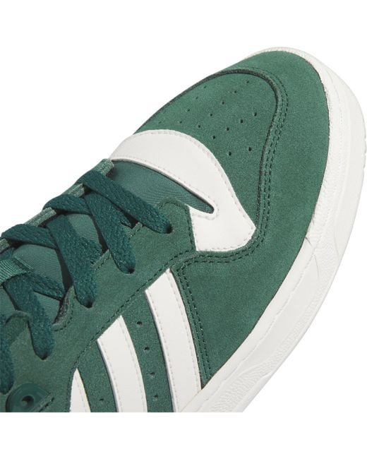 Adidas Green Rivalry Low Basketball Trainers for men