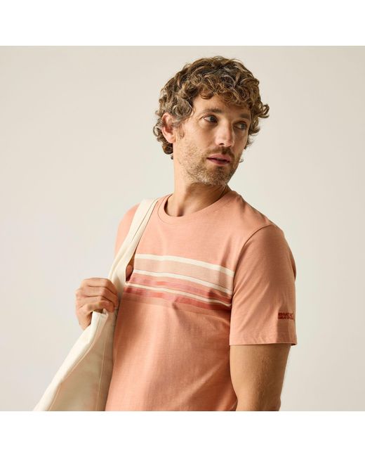 Regatta Multicolor Rendro Soft T-Shirt for men