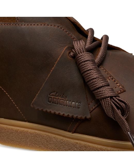 Clarks Brown Clarks Boxbee Des Bt Sn64 for men