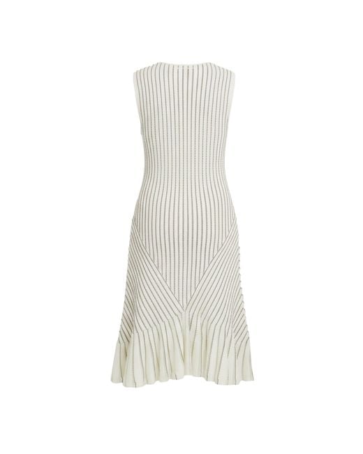 Ted Baker White Knitted Mini Dress