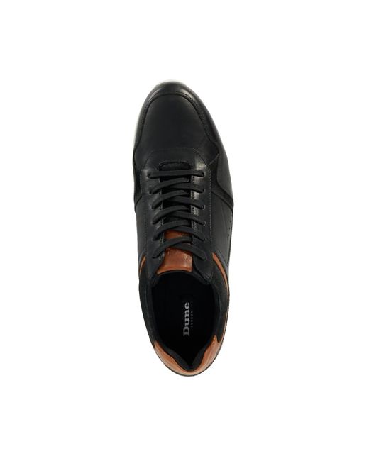 Dune Black Torben Trainers for men
