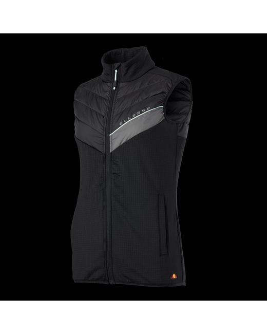 Ellesse Black Pogali Lightweight Padded Gilet