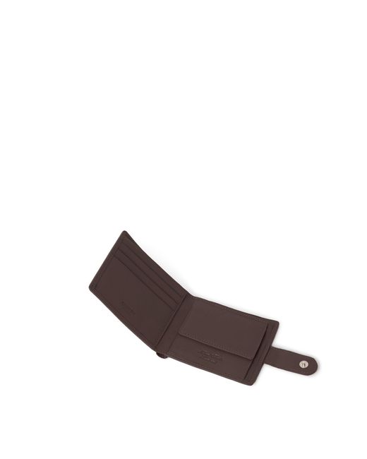 Osprey Brown Osprey Wesley Popper Wallet for men