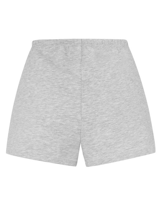 Jack Wills Gray Slouchy Fleece Jogger Shorts
