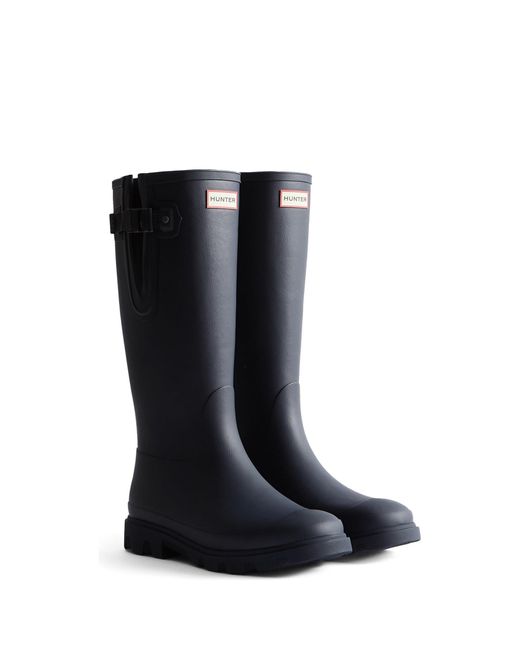 Hunter Blue Downpour Adjustable Boot for men