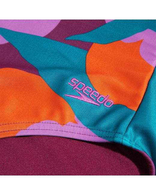 Speedo Blue One Piece Swimsuit