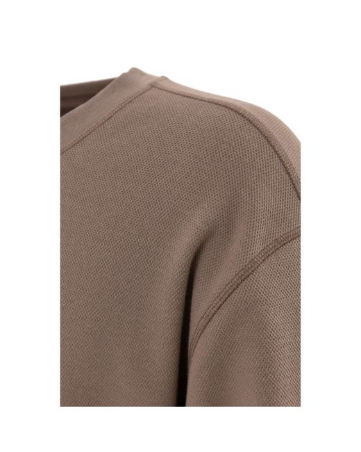 Firetrap Brown Crew Sweater for men