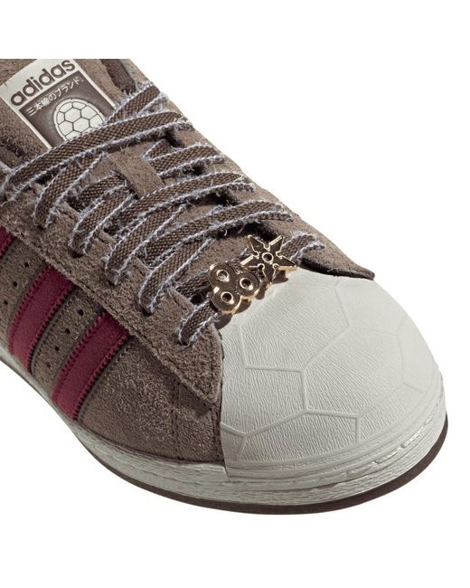 Adidas Originals Gray Teenage Mutant Ninja Turtle Superstar Trainers for men