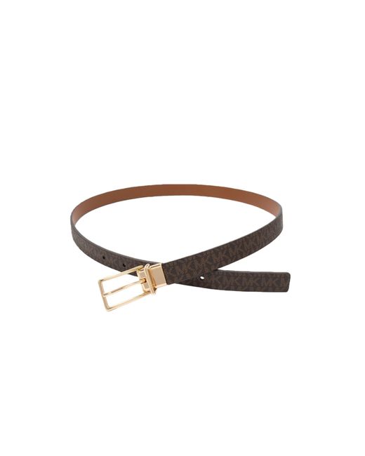MICHAEL Michael Kors Brown Mmk 20Mm Lg Rev Belt Ld64