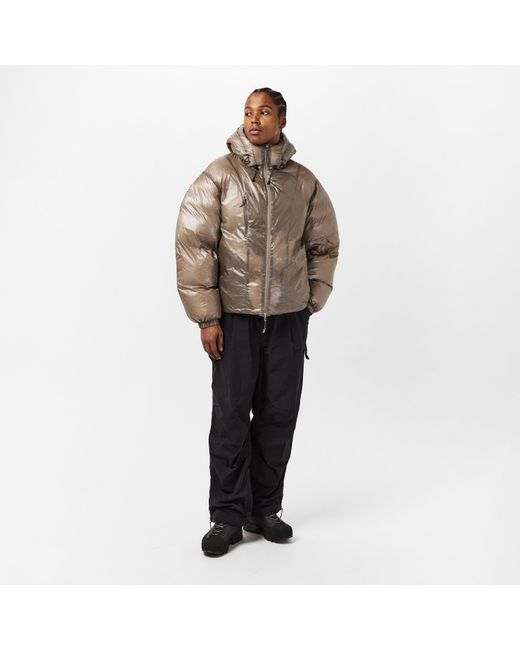 Roa Gray Smooth Down Quilted Jacket for men