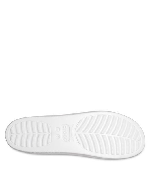 CROCSTM White Classic Sliders
