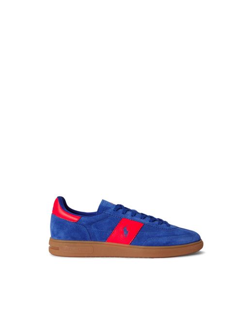 Polo Ralph Lauren Blue Bedford Low-Top Trainers for men