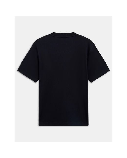 Ted Baker Black Ss Box Graphic Logo Tee for men