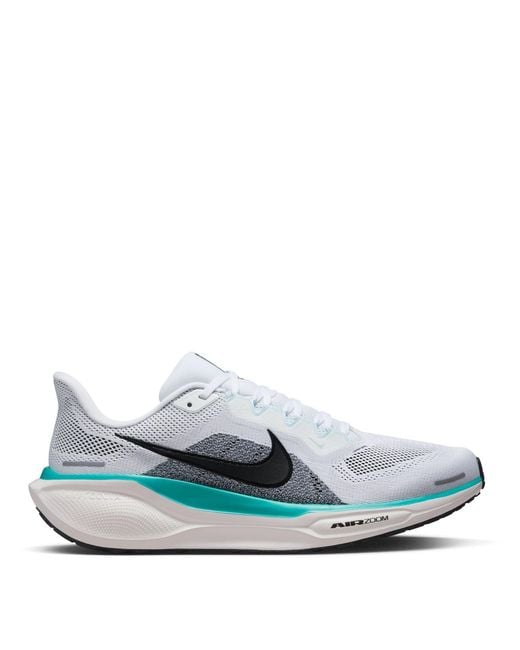Nike Blue Pegasus 41 Road Running Shoes for men