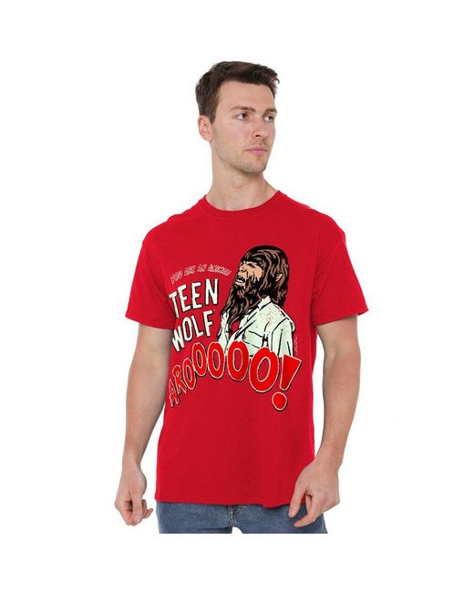 Other Red Teen Wolf Animal T Shirt for men