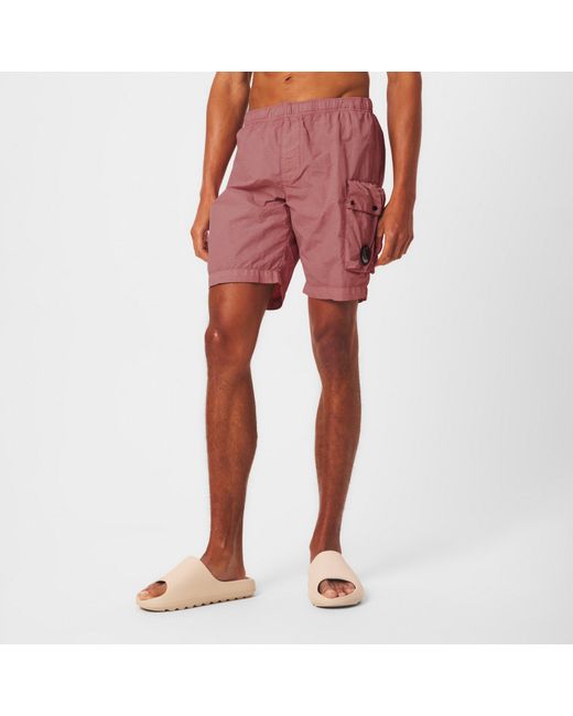 C P Company Red Beachwear for men