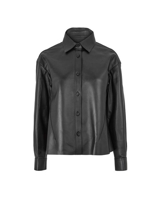 McQueen Black Alex Soft Long Sleeve Plain Shirt
