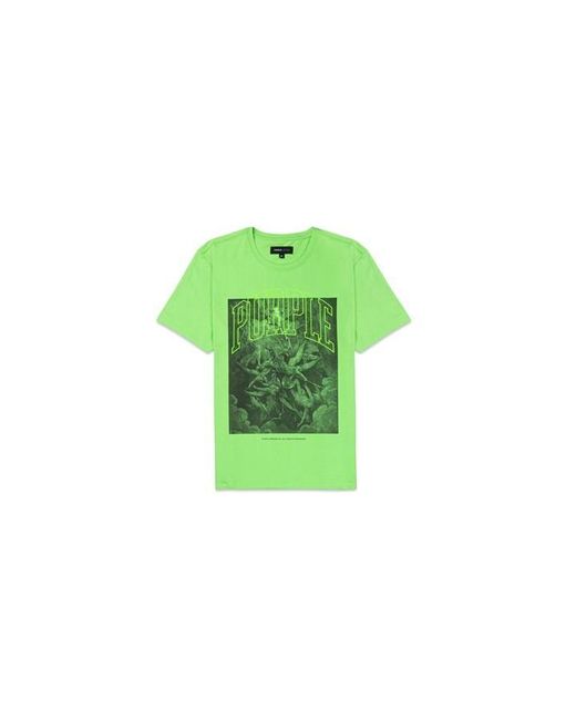 Purple Brand Green Clean Graphic T-shirt for men