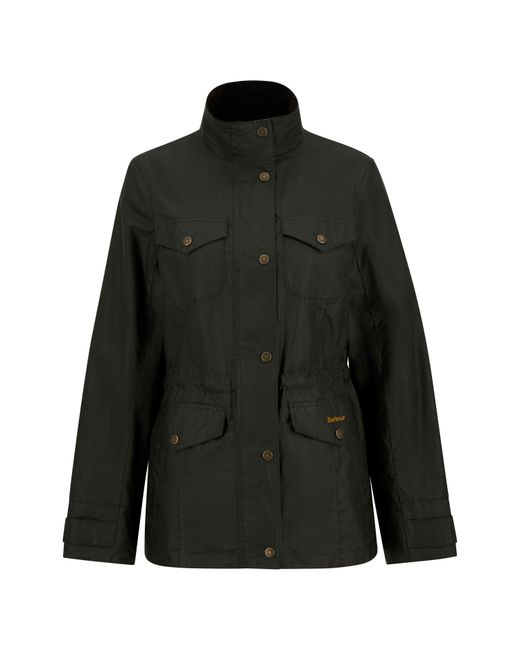 Barbour Black Summer Sapper Waxed Jacket