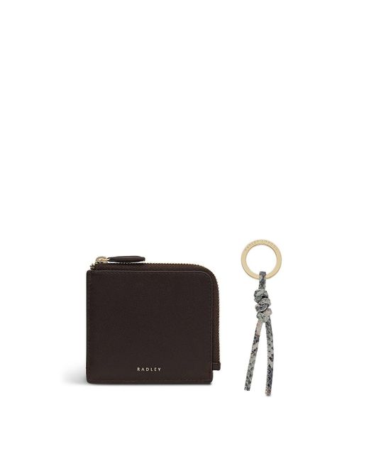 Radley Gray Chilworth Street Leather Zip Around Purse