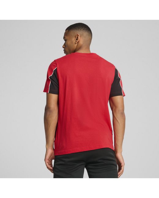 PUMA Red Ac Milan Ftblarchive T-Shirt Adults for men