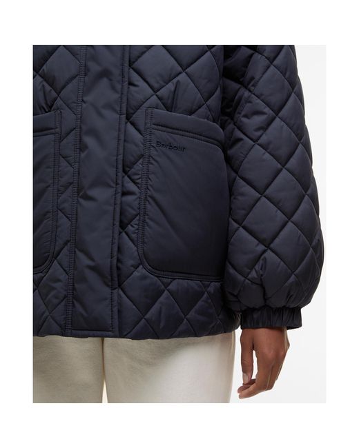 Barbour Blue Laoise Quilted Jacket