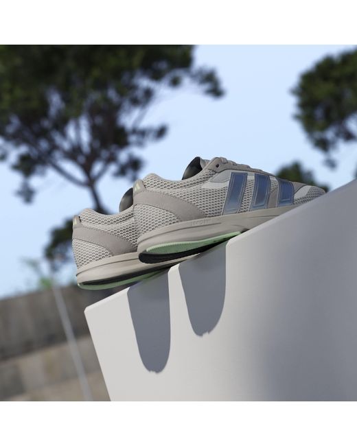 Adidas Gray Lightblaze Lp Shoes