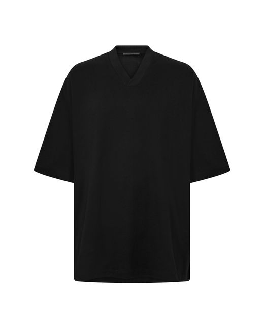 Fear Of God Black V Neck T-Shirt for men