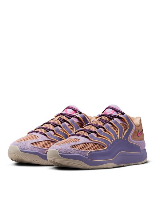 Nike Purple Kd 18 Sneakers for men