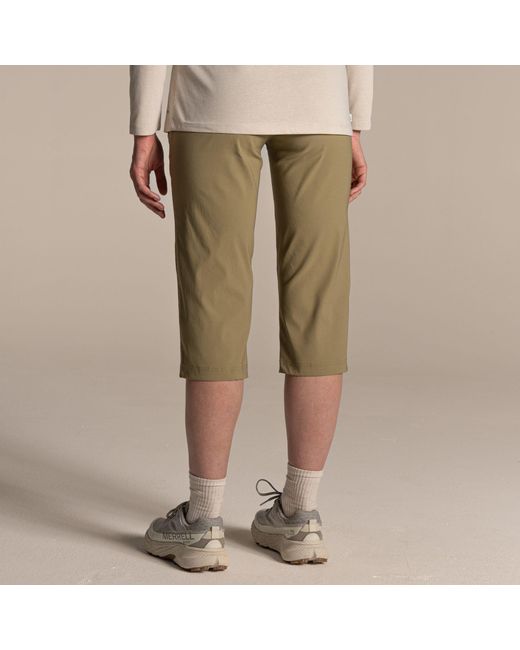 Craghoppers Natural Kiwi Pro Iii Cropped-Leg Trousers