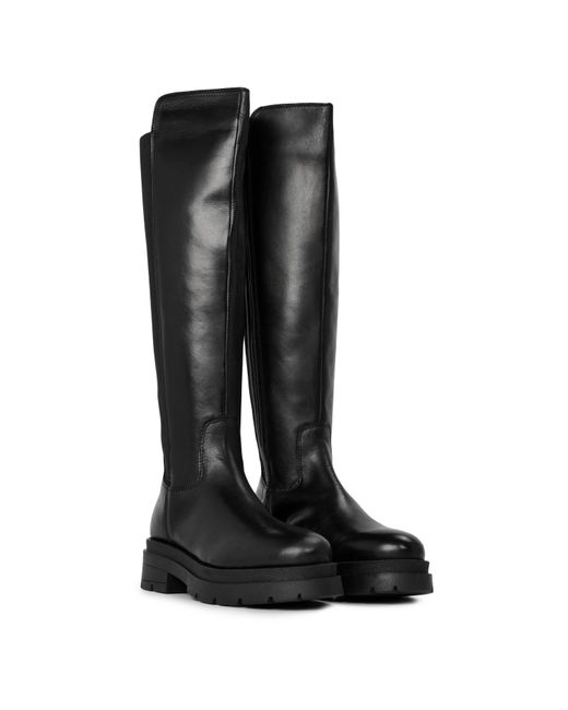 Dune Black Temperature Boots