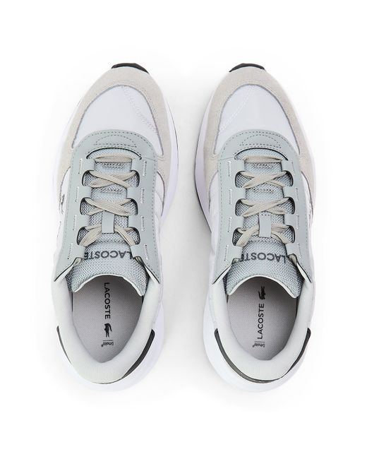 Lacoste White Elite Actevo Runners for men