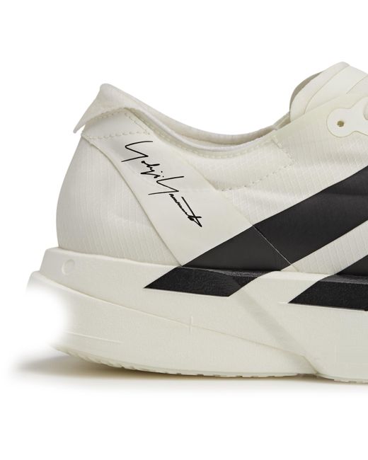 Y-3 Gray Adios Pro Everyday Neutral Road Running Shoes for men