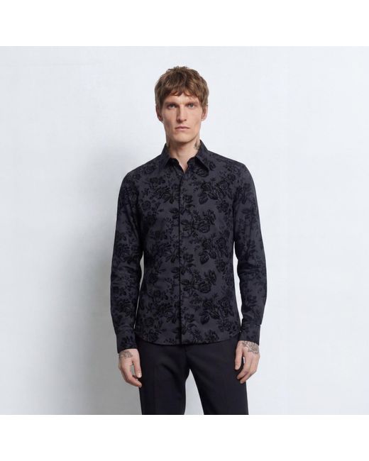 Twisted Tailor Blue Tt Armada Ls Flock S Sn72 for men