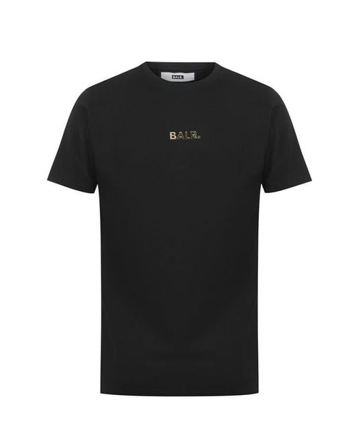 BALR Black Q Series T-shirt for men