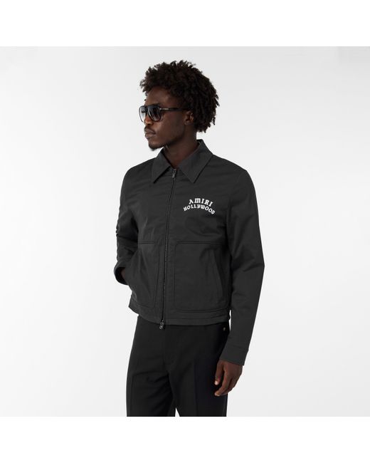 Amiri Black Harrington Jacket for men