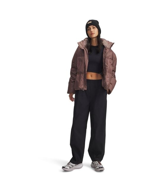 Under Armour Gray Limitless Puffer Down Jacket