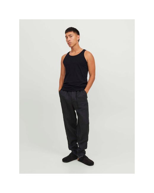 Jack & Jones Black 2-Pack Vest for men