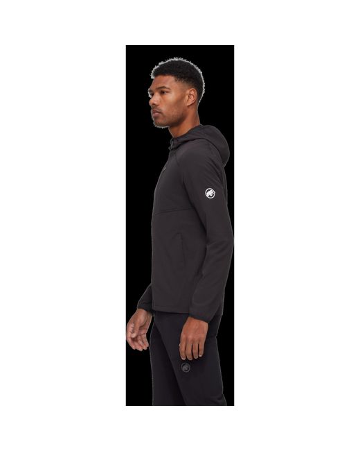 Mammut Black Madris Softshell Jacket for men