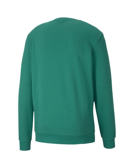 PUMA Green Crew Sweatshirt for men