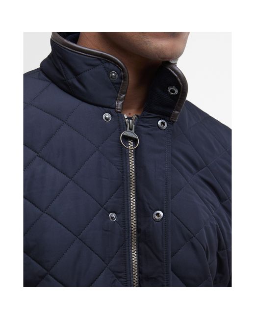 Barbour Blue Powell Jacket for men