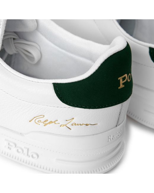Polo Ralph Lauren White Low-Top Trainers for men