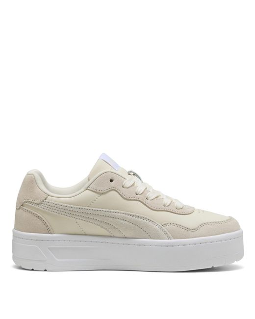 PUMA White Court Lally Skye Low-Top Trainers