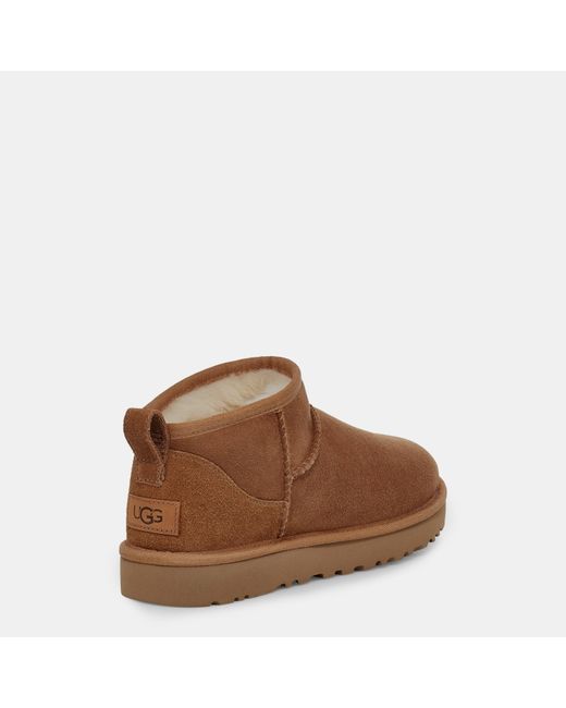 Ugg Brown Ultra Mini Snug Boots