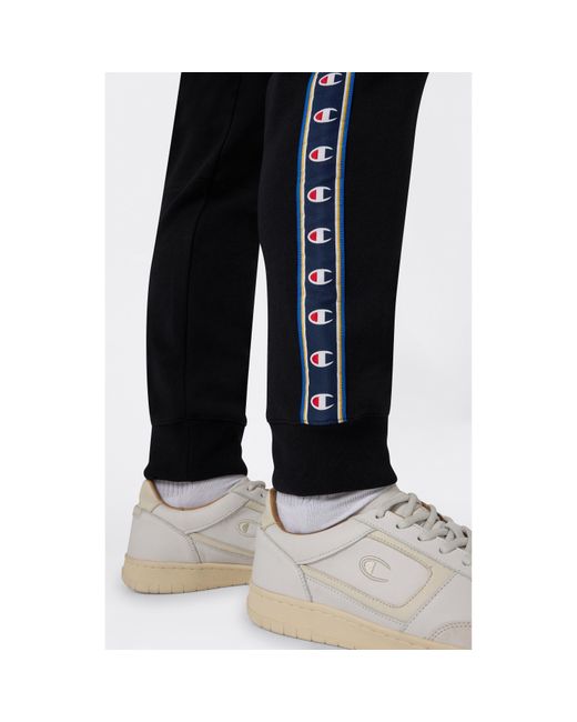 Champion Black Closed Hem Jersey Joggers for men