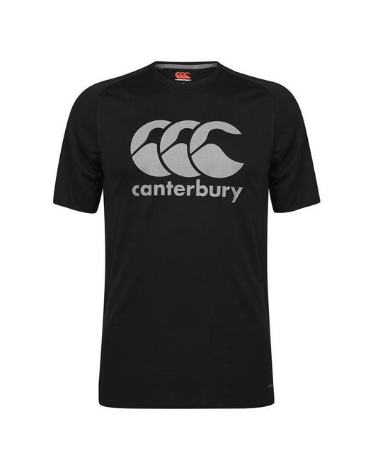 Canterbury Black Essential T Shirt for men