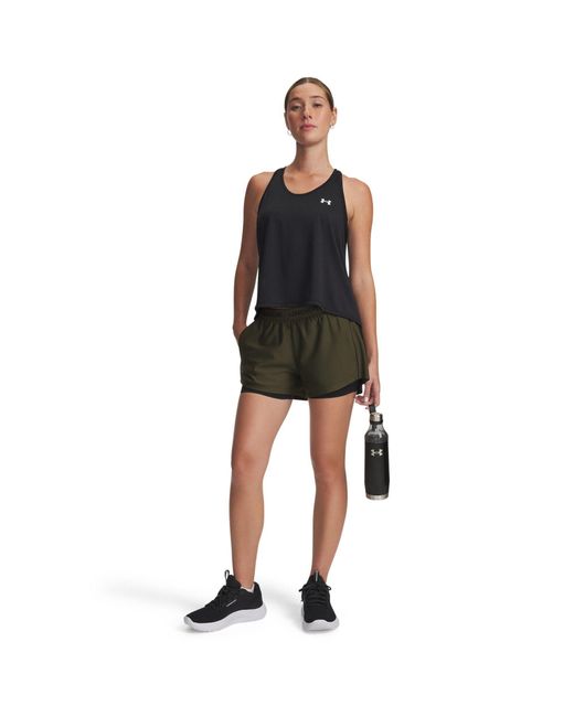 Under Armour Black S 2 In 1 Shorts Exped Green 14