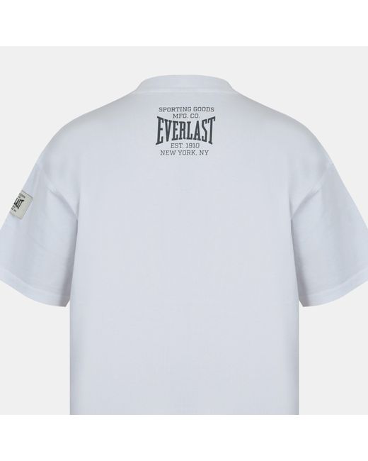 Everlast Blue Nyc Logo Oversized T-Shirt for men